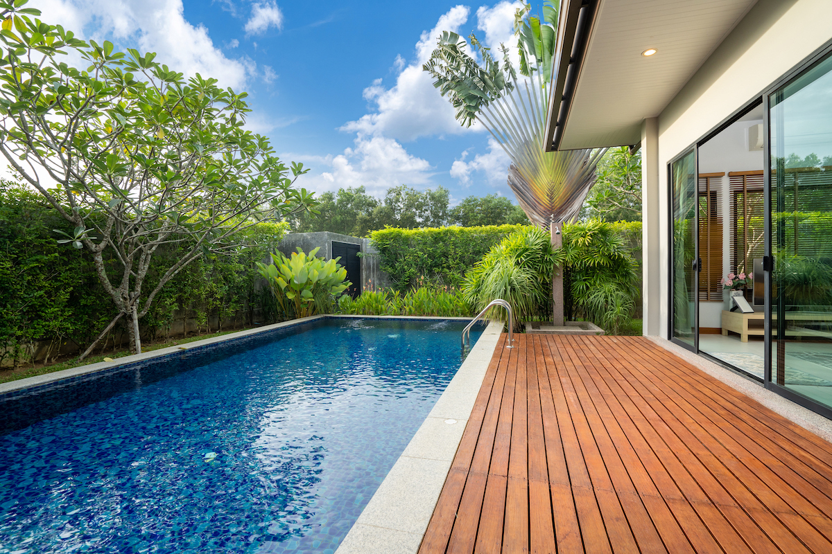 Piscina en casa